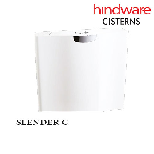 WHITE SLENDER C CISTERN