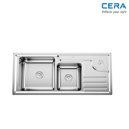 Satin Finish - Double Bowl Sink Cat. No. B4724502