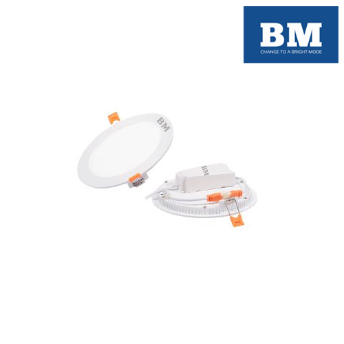 8W 4'' Round Slim White LED panel light