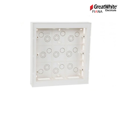 18M Plastic Surface Junction Box 20718