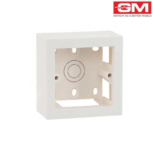 Plastic Slim Surface Mounting Gang Box ( 1&2M)