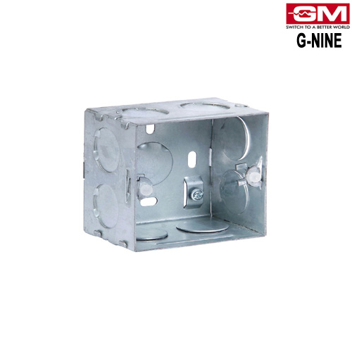 Flush Mounting Metal Gang Box ( 1&2M)