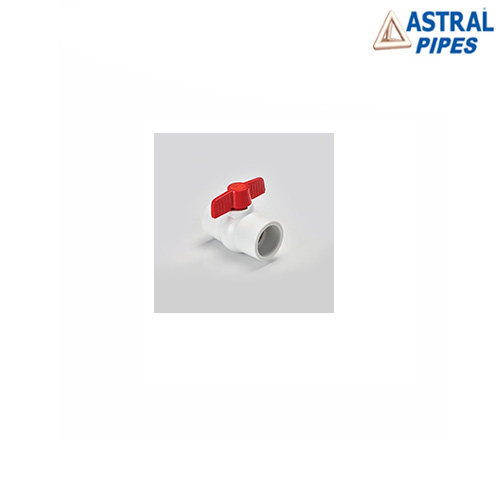 UPVC Aquarius SCH 80 Ball Valve  - SOC ( 1/2" )
