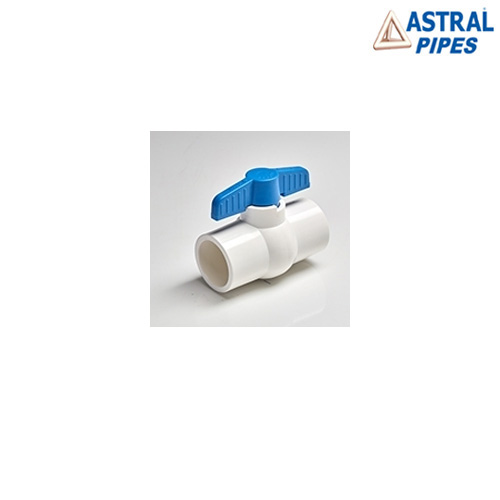 UPVC Aquarius SCH 80  Ball Valve - Astral - SOC ( 1/2" )