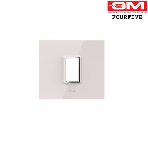 FOREST GLOSSY COVER PLATE WITH FRAME ( IVORY 1M*)