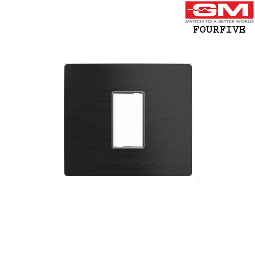 ARKIOS WOOD COVER PLATE WITH FRAME ( CARBON WOOD 1M)