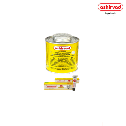 1 Step CPVC Yellow Medium Solvent Cement ( 59 ml Tin)