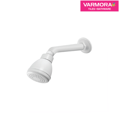 Round over head with shower with arm & Flange