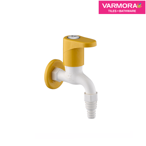 Bib cock with nozzle & wall flange P130308