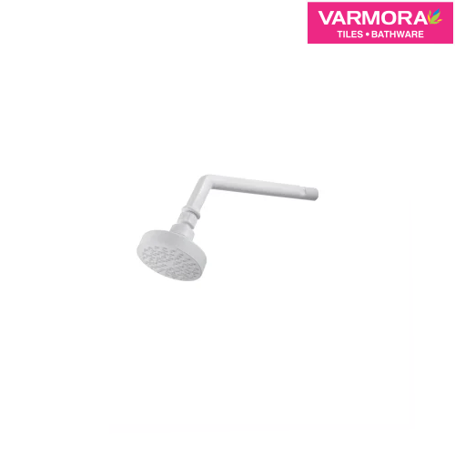 Round over head with shower with arm