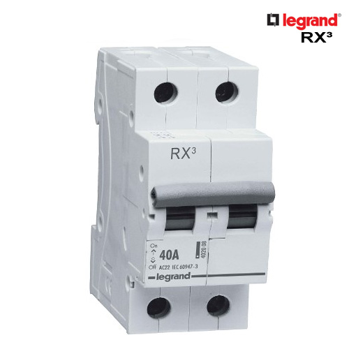 Legrand RX3 40A 2 Pole Electrical Isolator